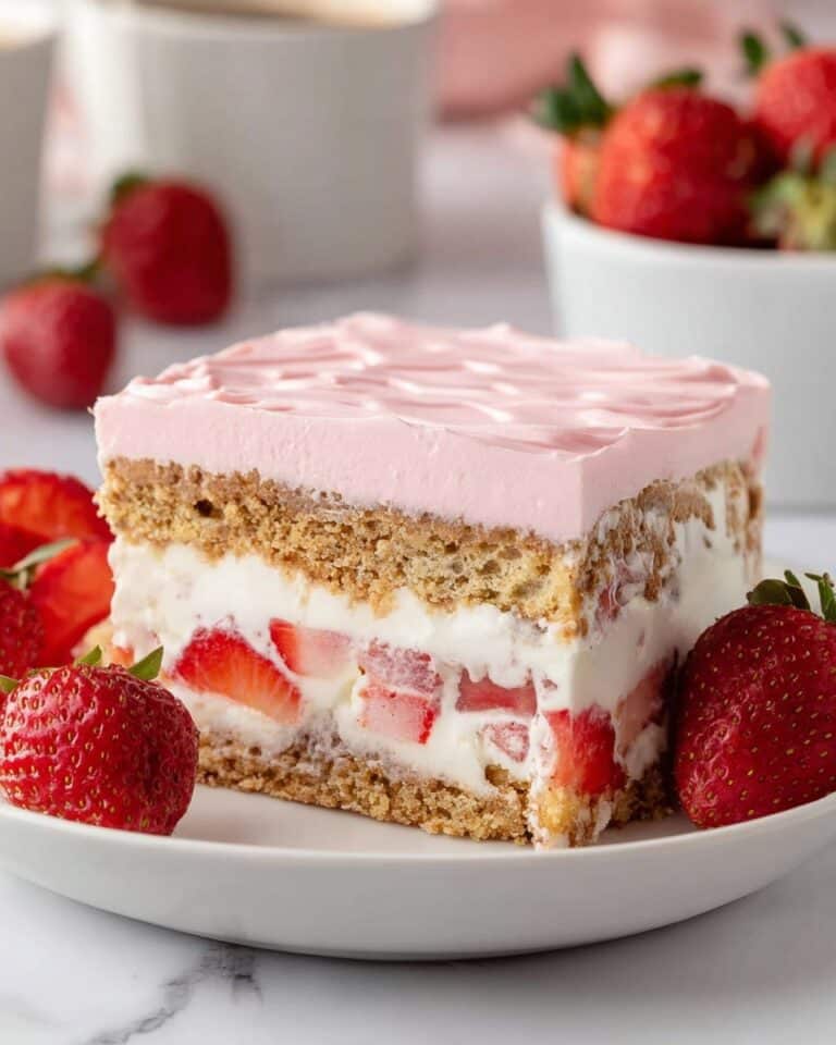 Strawberry Eclair Cake Recipe