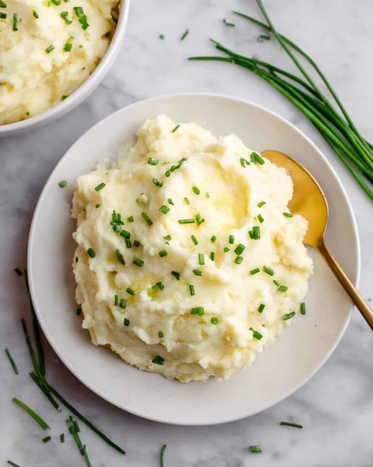 Herbed Butter Mashed Potatoes Recipe