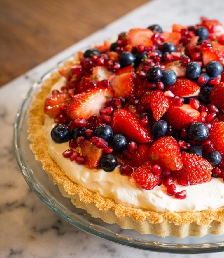 Mascarpone Cream Fruit Tart Recipe