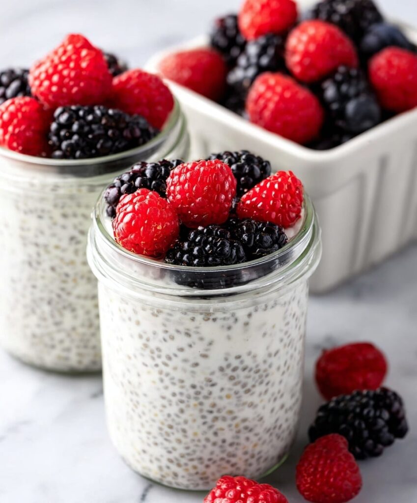 Chia Seed Pudding with Fresh Fruit Recipe
