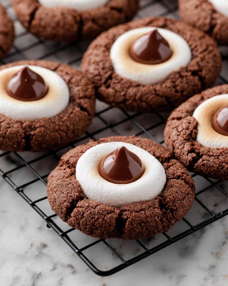Hot Cocoa Cookie Blossoms Recipe