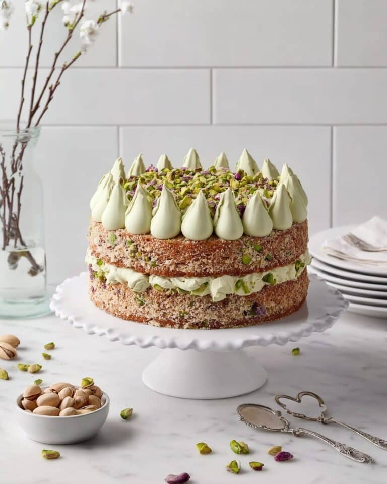 Pistachio Dacquoise Recipe