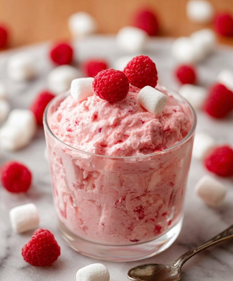 Raspberry Fluff Salad Recipe