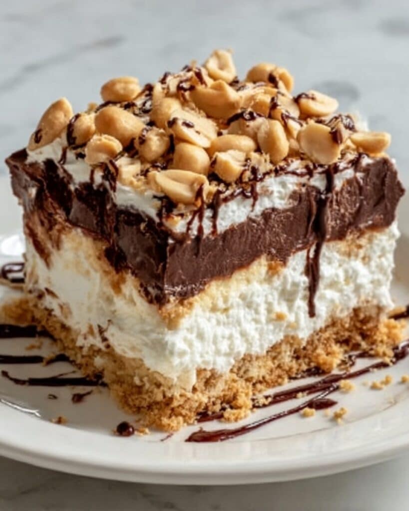 Cottage Cheese & Peanut Butter Snickers Dessert Recipe