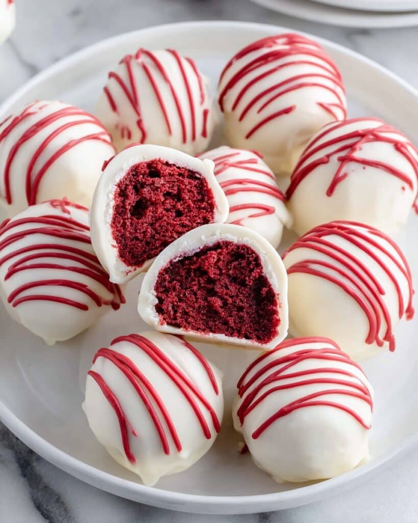 Red Velvet Cake Balls Recipe