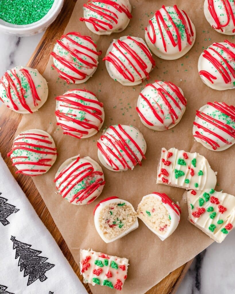 Little Debbie Christmas Tree Cake Balls Recipe