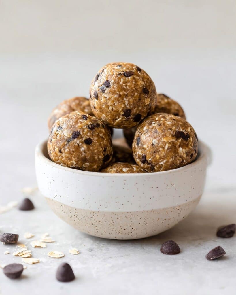 Peanut Butter Banana Oatmeal Balls Recipe
