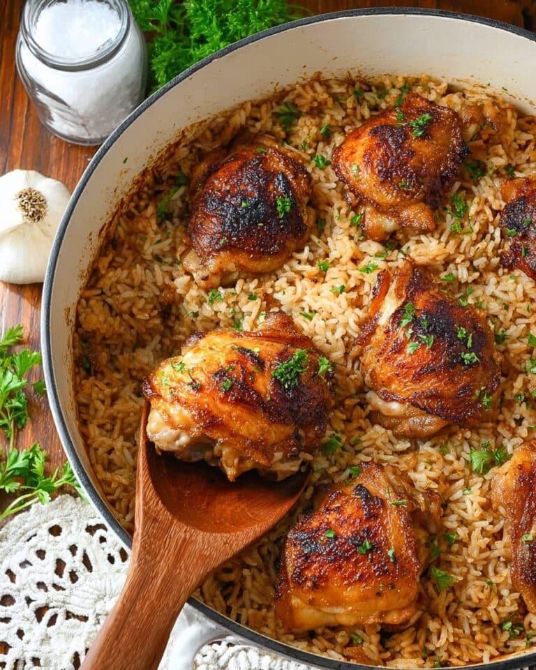 Paprika Chicken and Rice Bake Recipe