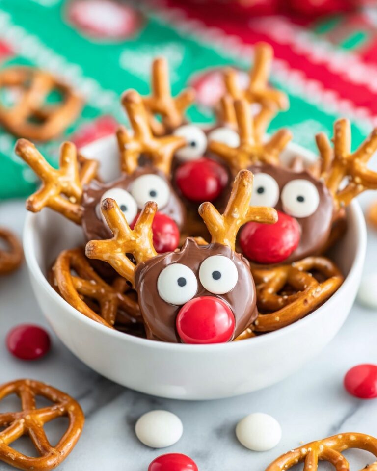 Reindeer Pretzels Recipe