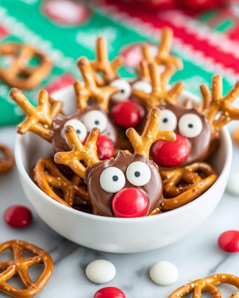Reindeer Pretzels Recipe
