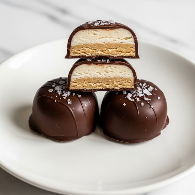 High Protein Frozen Peanut Butter Greek Yogurt Bites Recipe