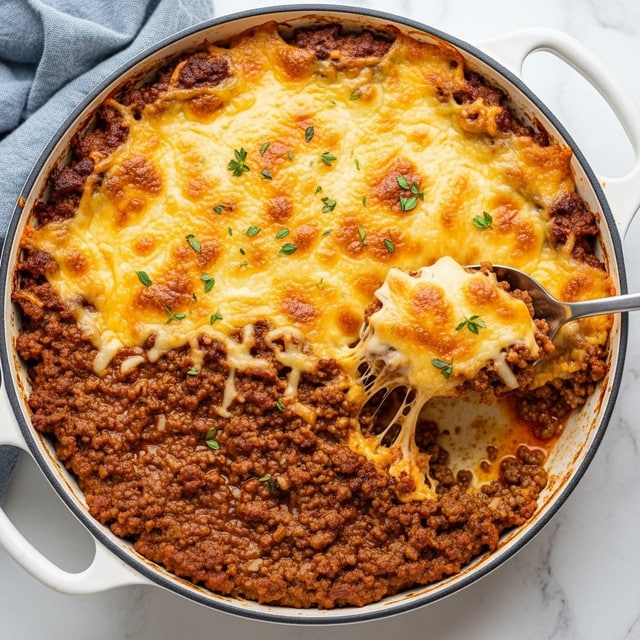 French Onion Baked Lentils and Farro Recipe