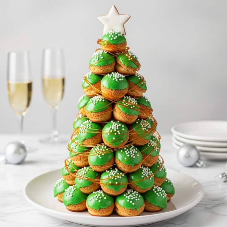 Christmas Tree Croquembouche Recipe