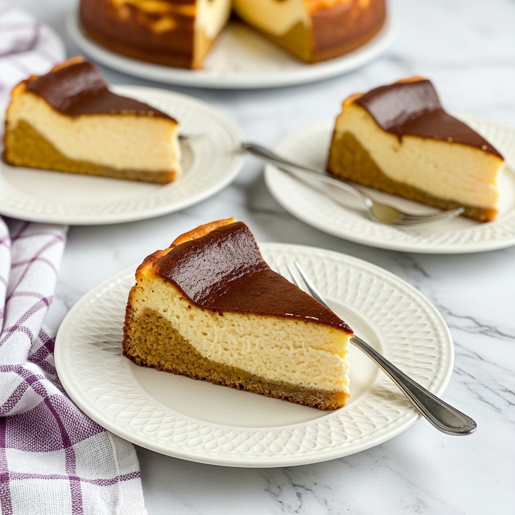 Pumpkin Basque Cheesecake Recipe