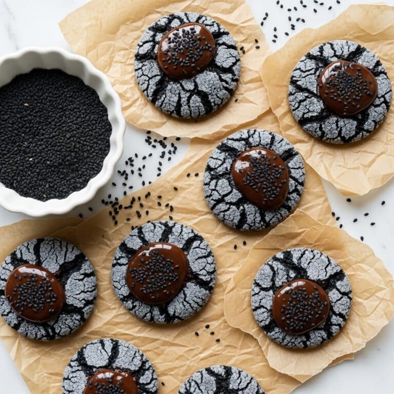 Black Sesame Cookies Recipe