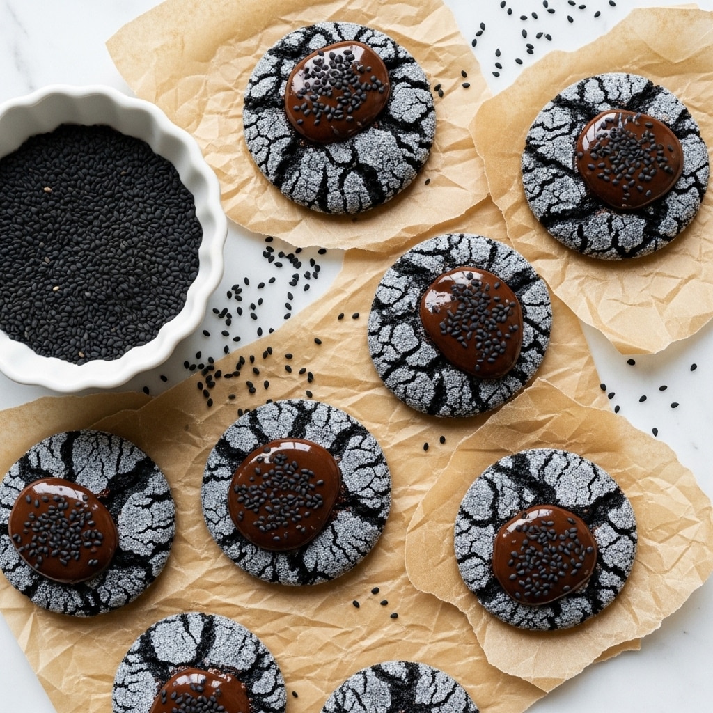Black Sesame Cookies Recipe