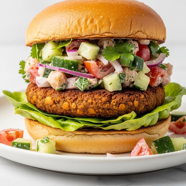 Air Fryer Vegan Chickpea Burgers (Gluten-Free) Recipe