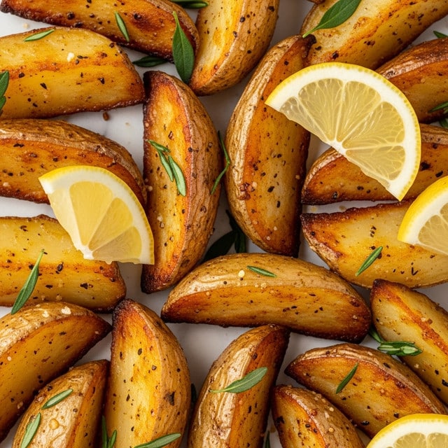 Greek Lemon Potatoes Recipe