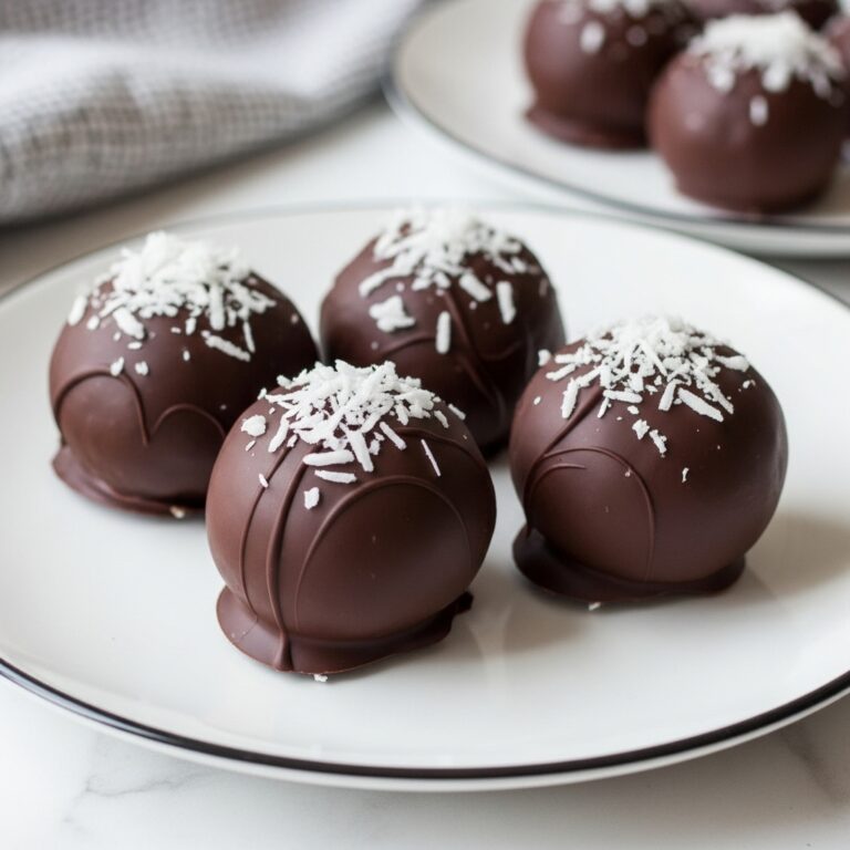 Dark Chocolate Almond Coconut Bites Recipe