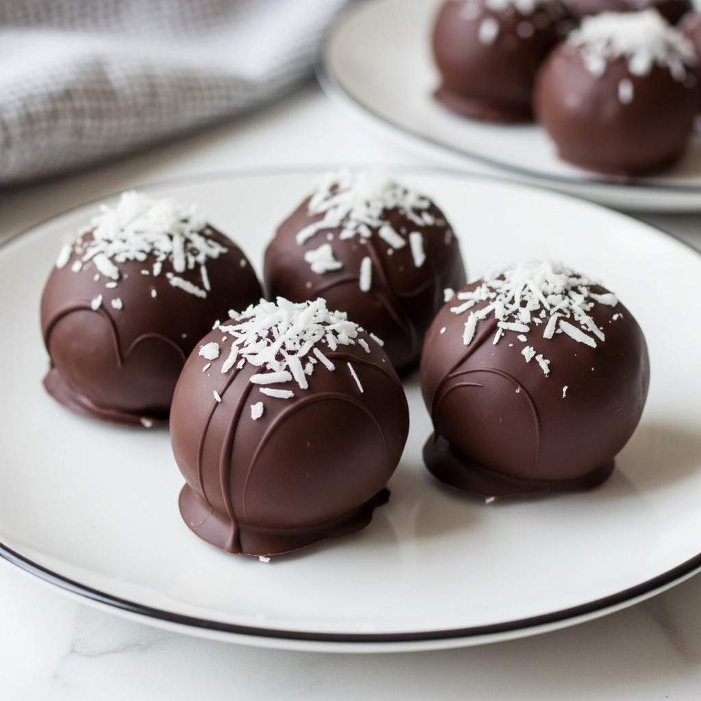 Dark Chocolate Almond Coconut Bites Recipe
