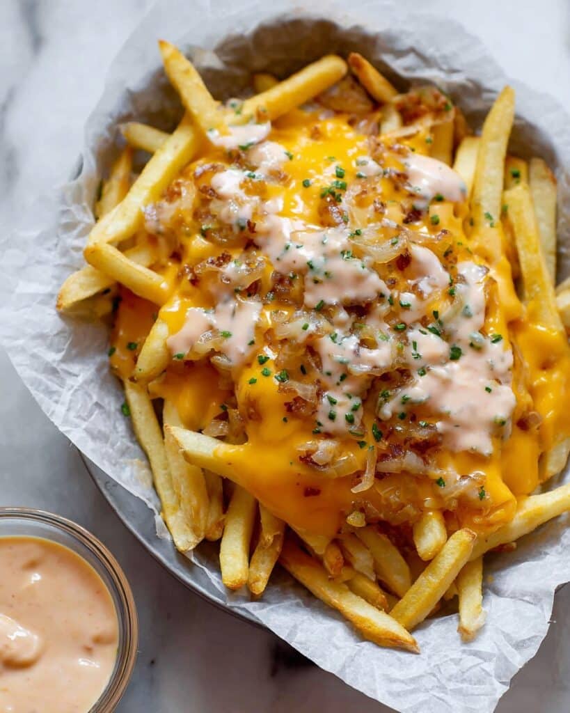 Animal Fries with Caramelized Onions and Special Sauce Recipe