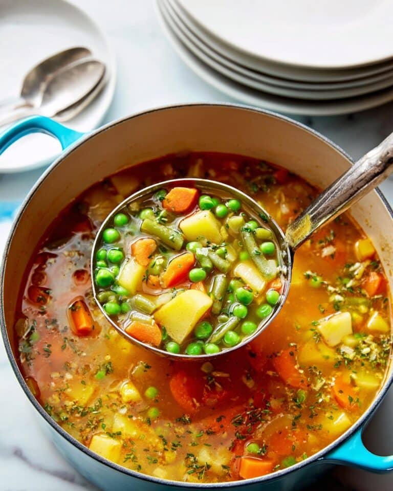 Homemade Vegetable Soup Recipe