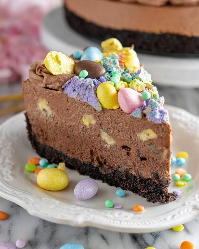 Malted Easter Egg Chocolate Cheesecake Recipe