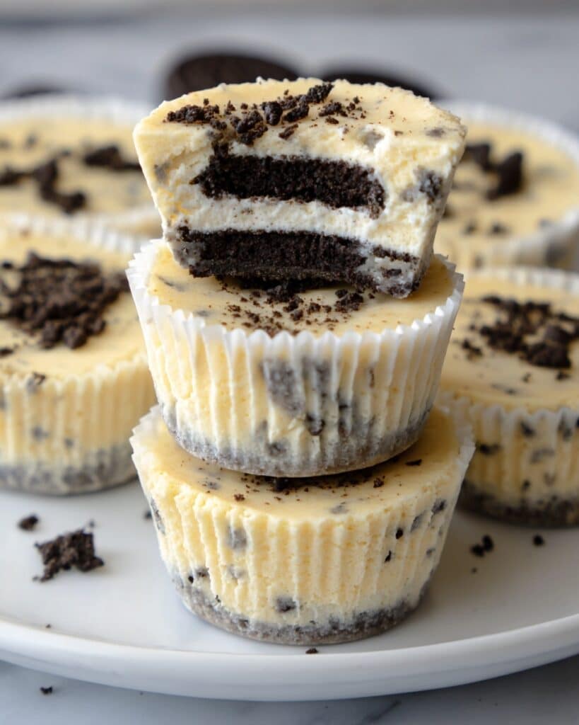 Cookies and Cream Cheesecake Cupcakes Recipe
