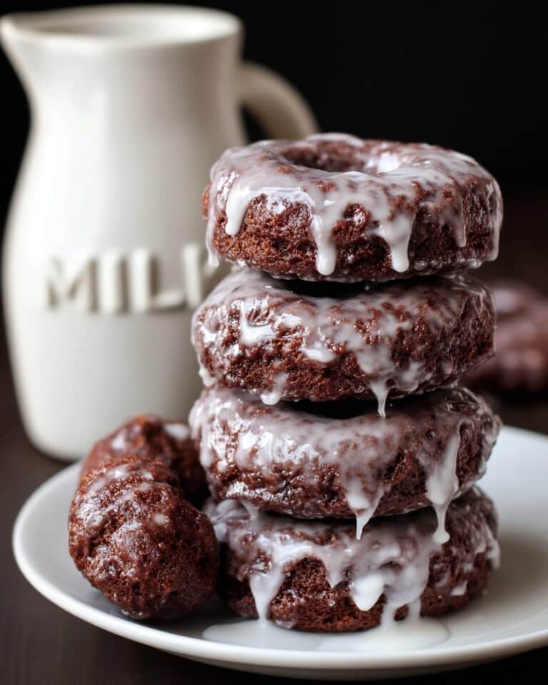 Chocolate Old Fashioned Doughnuts Recipe