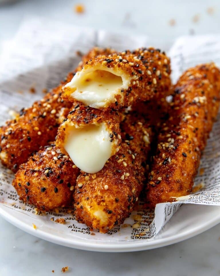 Spicy Mozzarella Cheese Sticks Recipe