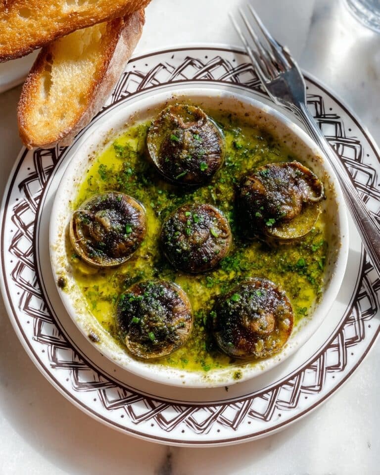 Garlic Parmesan Escargot with Herb Butter Recipe