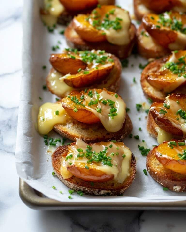Cheese Crostini with Stuffed Dates and Gruyère Recipe