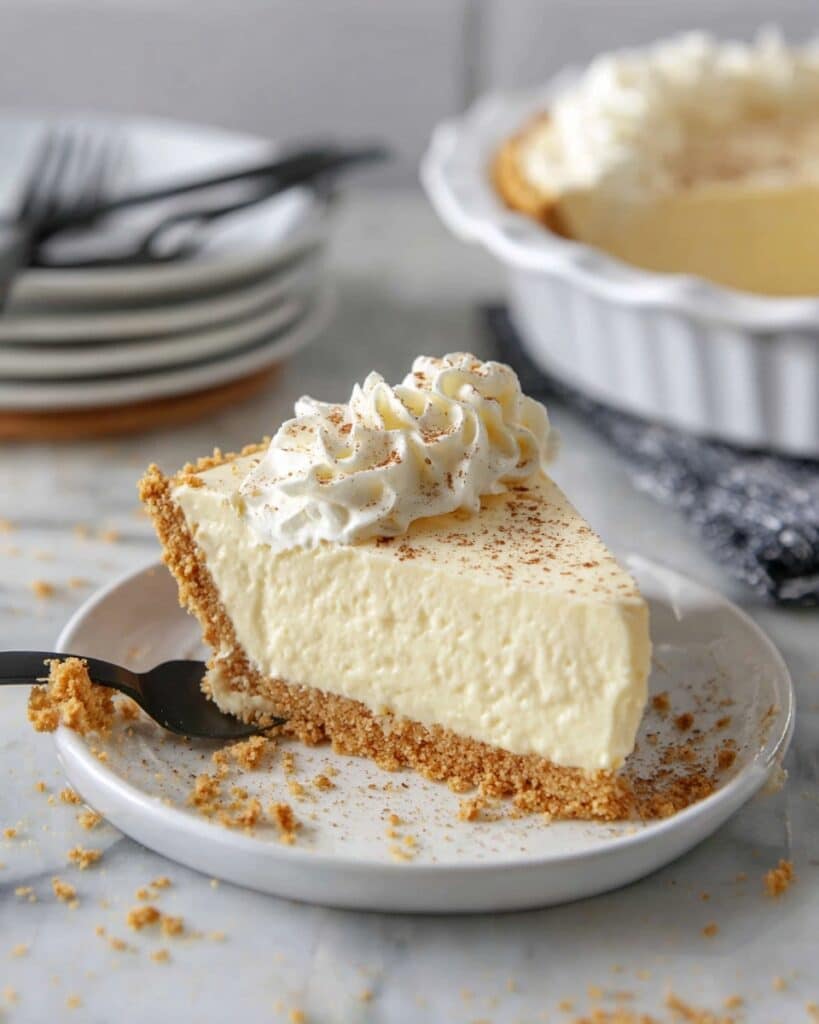 No Bake Eggnog Pie Recipe