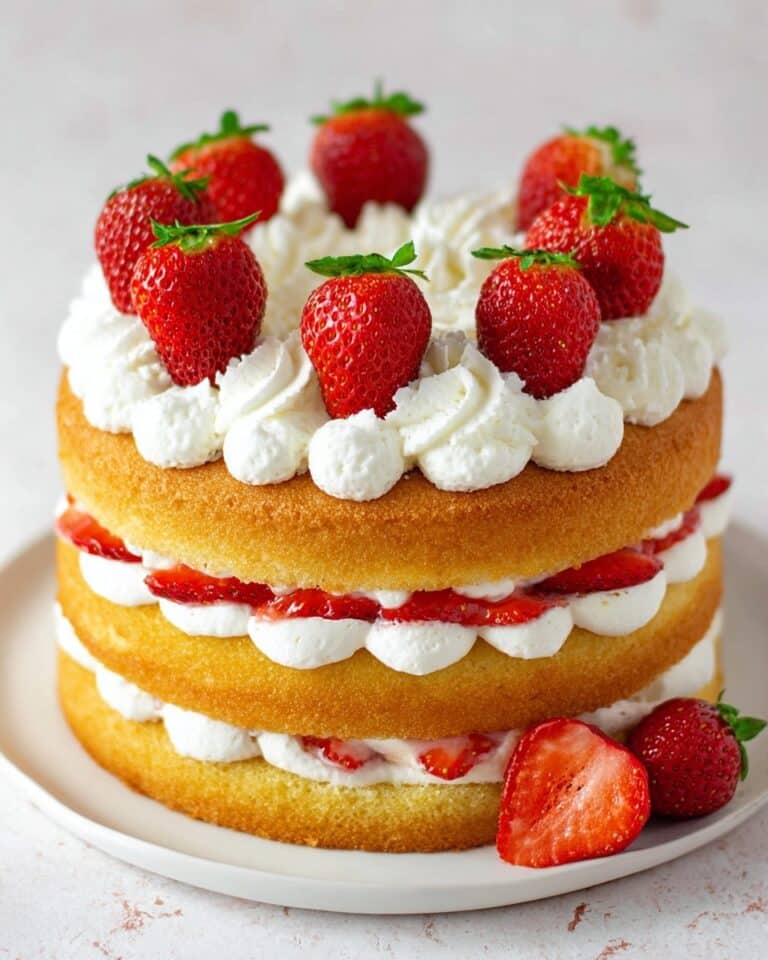 Strawberry Shortcake Cake Recipe