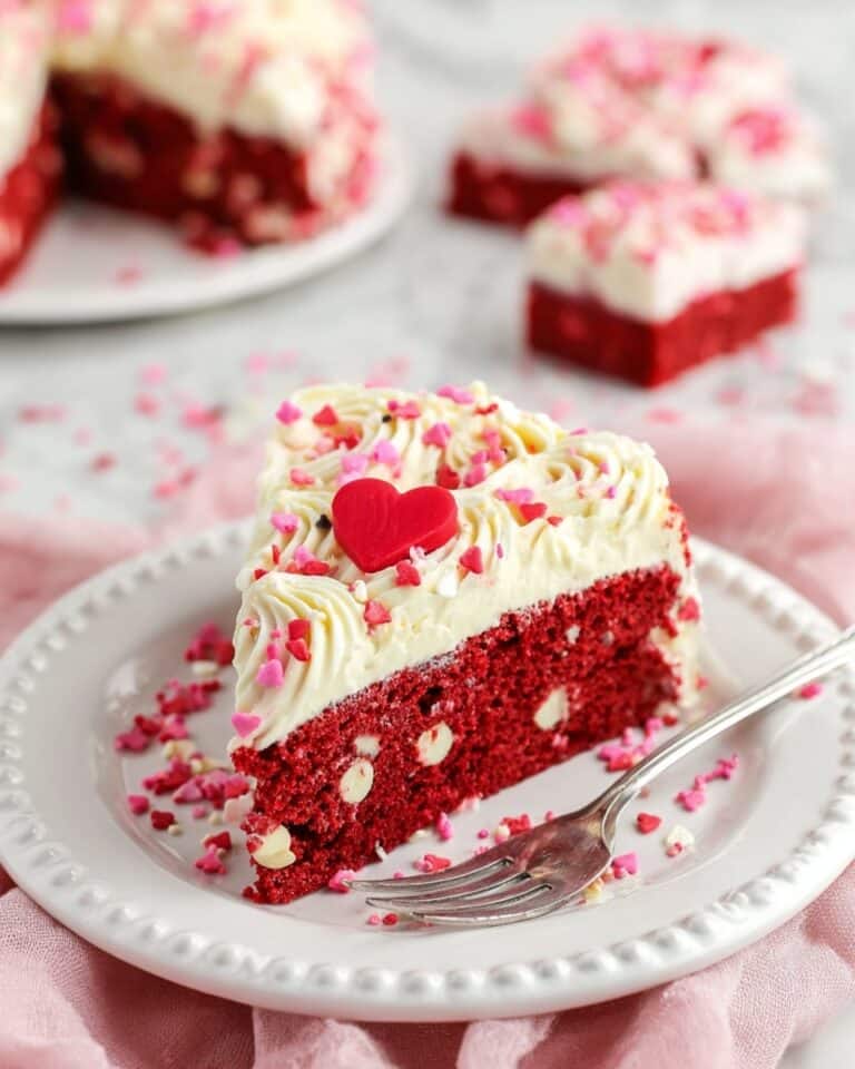 Red Velvet Cookie Cake Recipe
