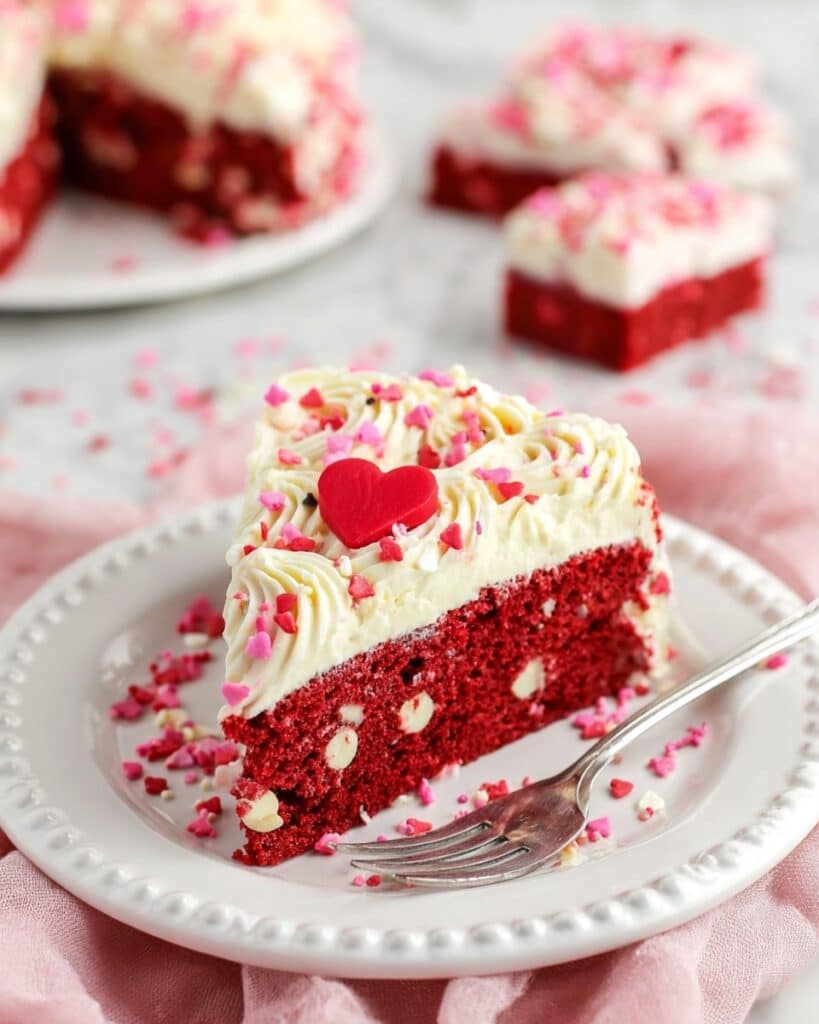 Red Velvet Cookie Cake Recipe