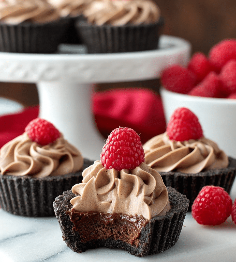 Nutella Cheesecake Chocolate Cookie Cups Recipe