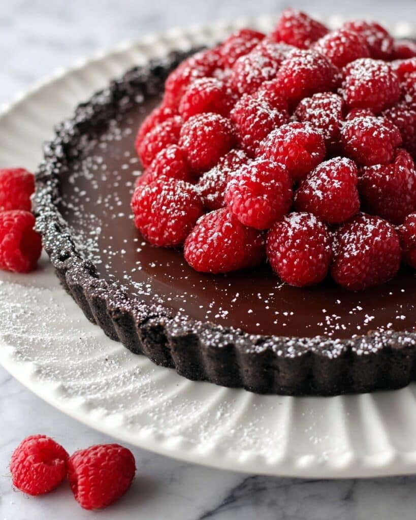 Raspberry Nutella Tart Recipe