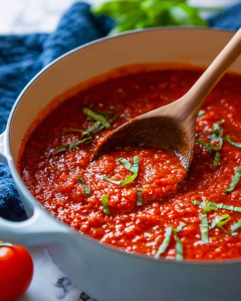 Homemade Marinara Sauce Recipe