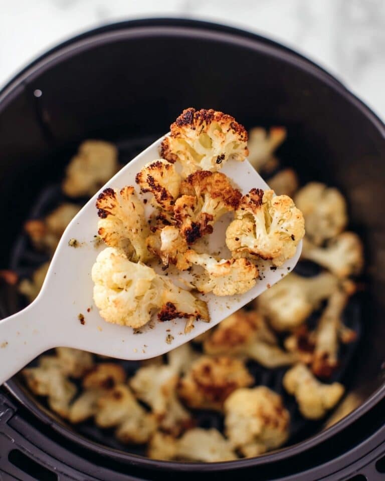 Crispy Air Fryer Frozen Cauliflower Recipe