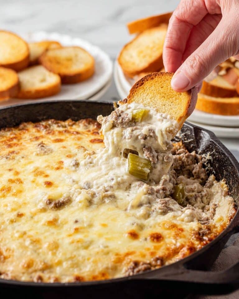 Philly Cheesesteak Dip Recipe