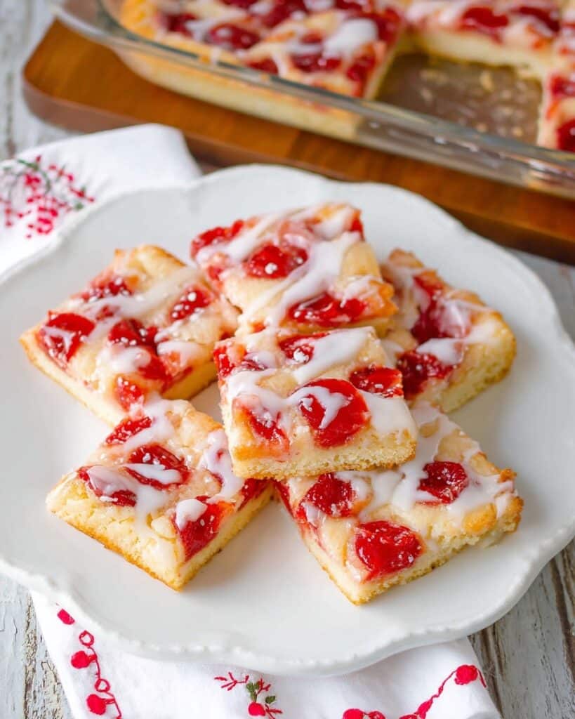 Cherry Cobbler Bars Recipe
