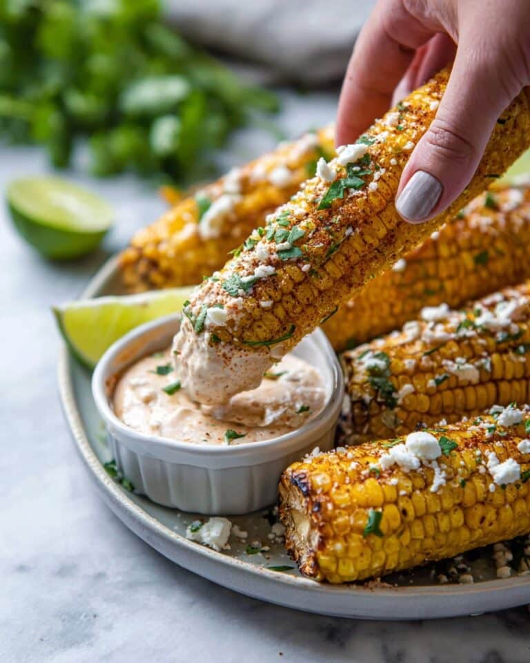 Air Fryer Corn Ribs Recipe