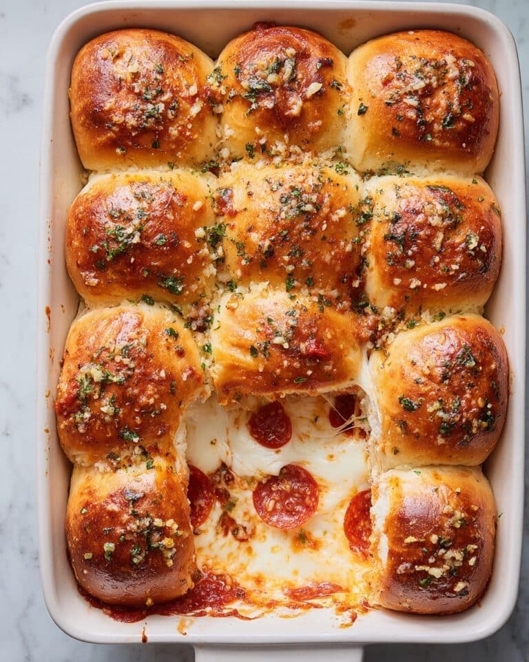 Pull-Apart Garlic Bread Pizza Dip Recipe