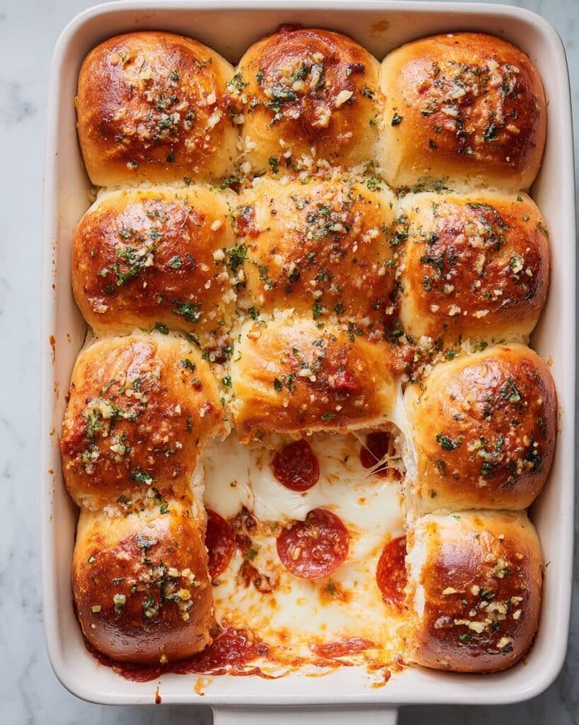 Pull-Apart Garlic Bread Pizza Dip Recipe