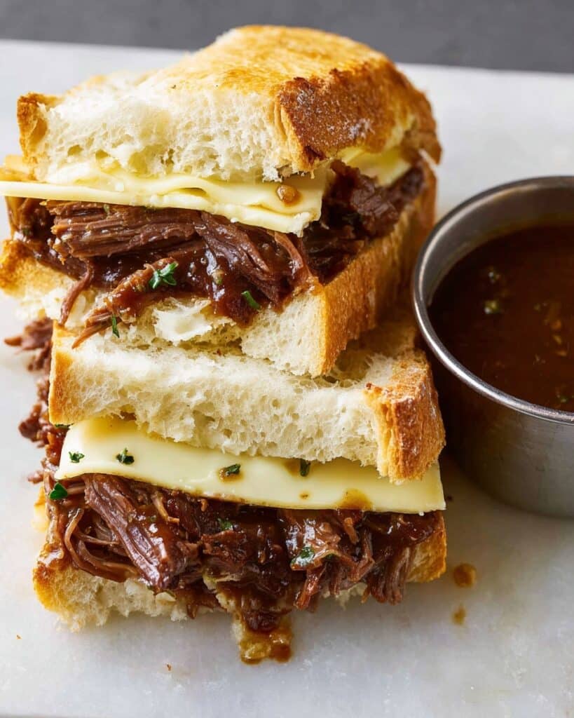 Hot Beef Sandwich with Rich Gravy Recipe