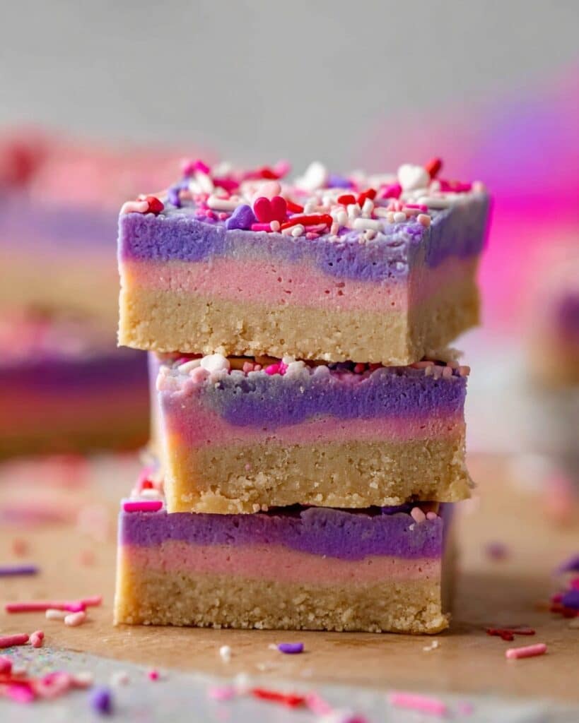 Valentine’s Day Sugar Cookie Bars Recipe