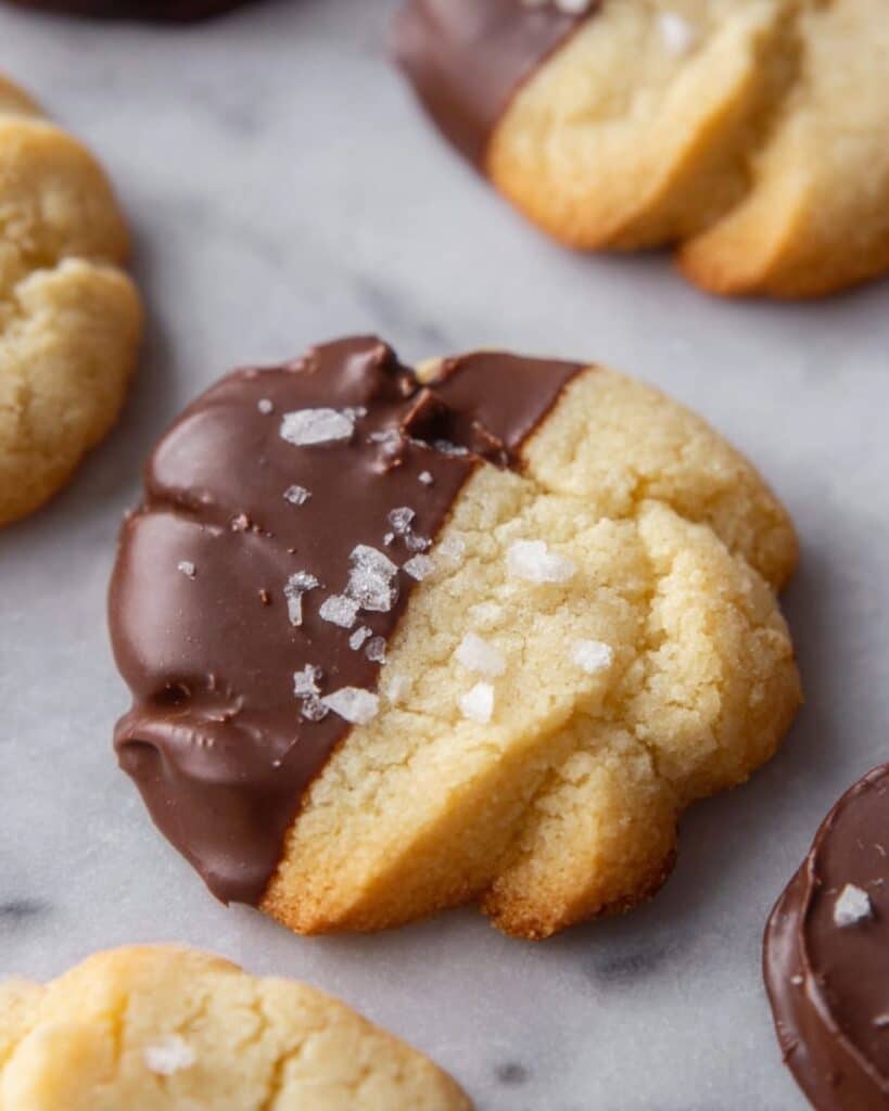 Piped Danish Style Butter Cookies Recipe