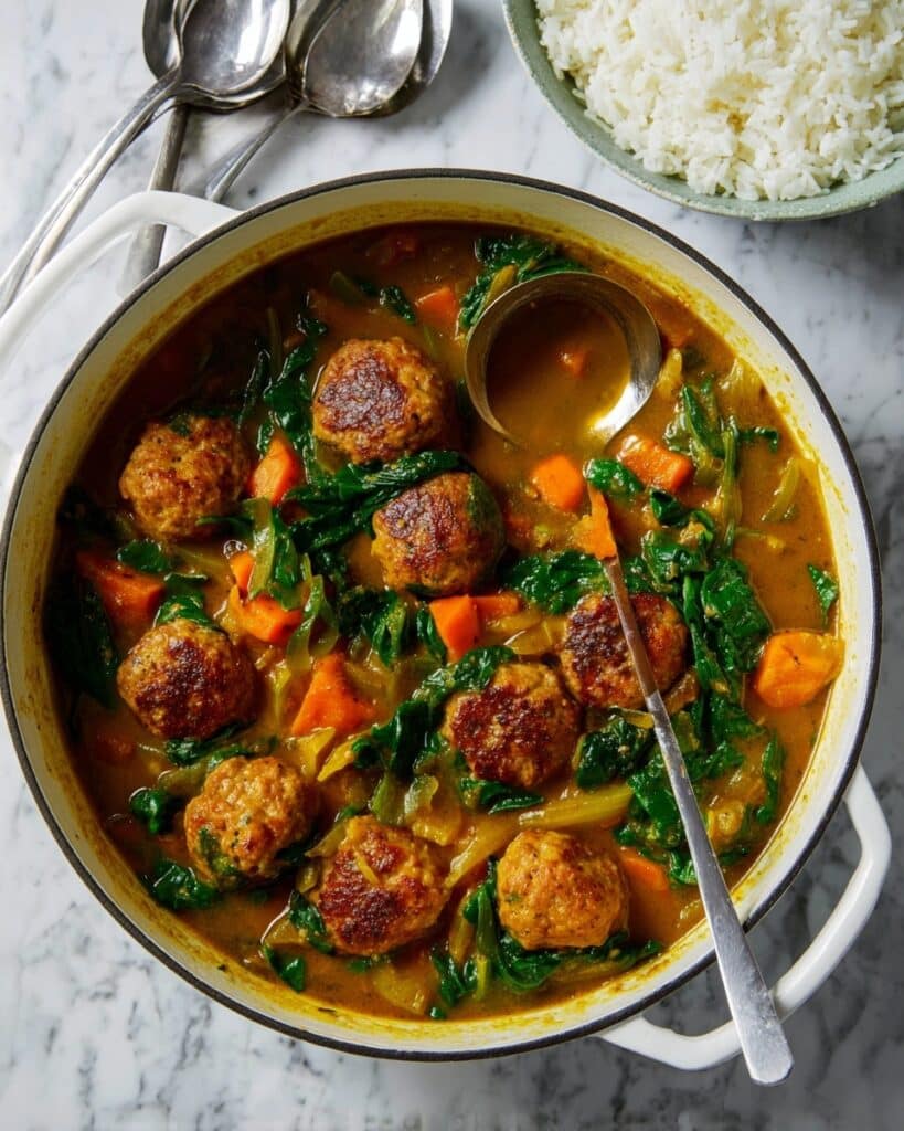 Japanese Curry With Chicken Meatballs Recipe