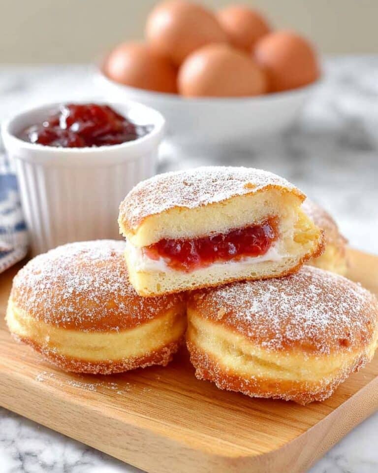 Jam Jelly Doughnut French Toast Recipe